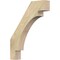 Ekena Millwork 4"W x 22"D x 28"H Merced Rough Sawn Knee Brace, Douglas Fir BRC04X22X28MRC00RDF - alternate 1